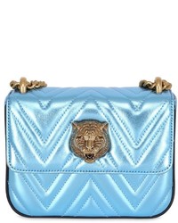 Gucci Broadway Quilted Metallic Nappa Bag