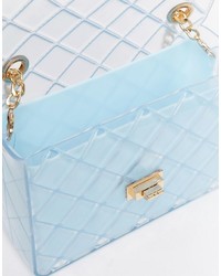 Asos Clear Quilted Cross Body Bag
