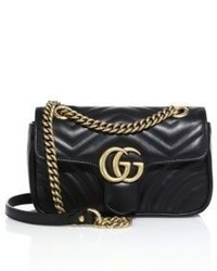 Gucci Gg 20 Mini Quilted Leather Shoulder Bag