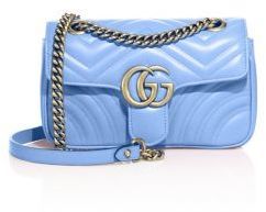 Palace Gucci GG-P Canvas Half Moon Mini Shoulder Bag - Blue Shoulder Bags,  Handbags - WPAXI20030