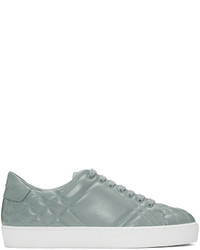 Burberry Blue Quilted Westford Sneakers