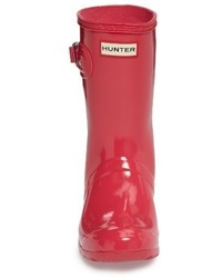 Hunter Original Tour Short Gloss Packable Rain Boot