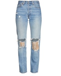 Bliss And Mischief Rumble And Roll High Rise Straight Leg Jeans