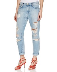 Ashish Blue Distressed Sequinned Jeans | Where to buy & how to wear