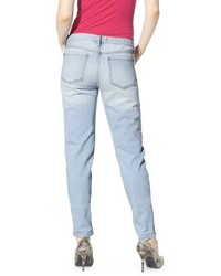 Mossimo Low Rise Destructed Skinny Boyfriend Jeans