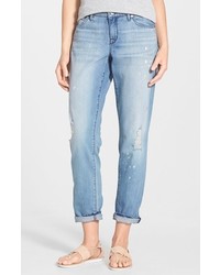CJ by Cookie Johnson Powerful Distressed Relaxed Boyfriend Jeans