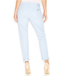 7 For All Mankind Relaxed Skinny Jeans Light Blue Wash