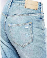 Selected Vilia Boyfriend Jeans With Rips