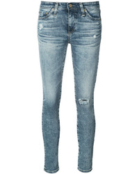 AG Jeans Distressed Skinny Jeans
