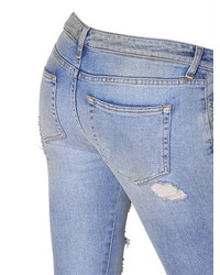 Faith Connexion Destroyed Skinny Cotton Denim Jeans