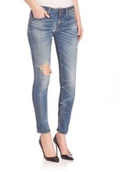 R 13 R13 Kate Distressed Skinny Jeans
