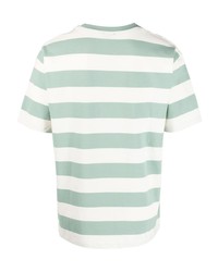 Closed Short Sleeve Stripped T Shirt