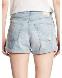 AG Jeans Ag Alex Distressed Shorts