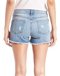 Rag & Bone Jean Distressed Cotton Shorts