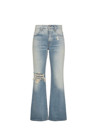 Adaptation Flared Jeans With Rip Detail