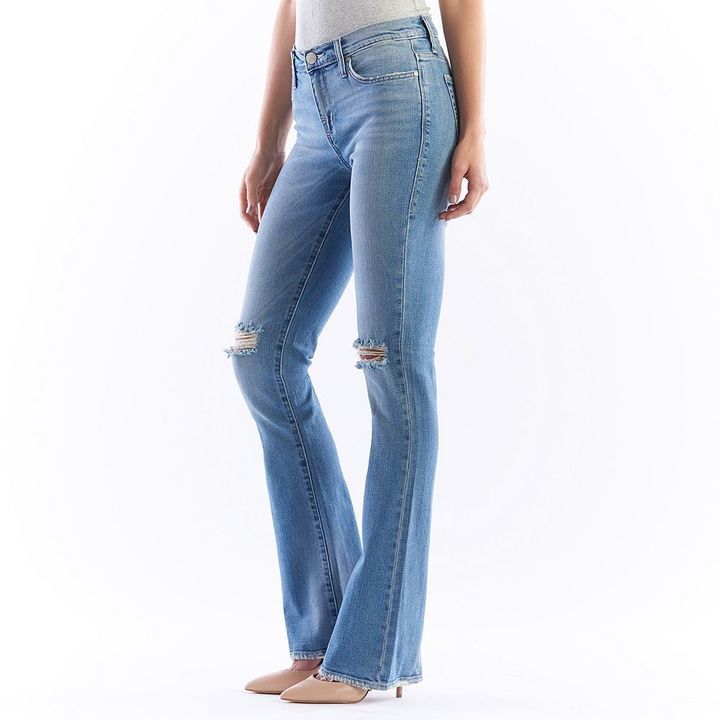 Rock & Republic Kasandra Ripped Bootcut Jeans, $59 | Kohl's | Lookastic