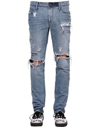 RtA 175cm Slim Destroyed Washed Denim Jeans