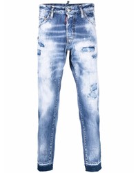 DSQUARED2 Acid Wash Slim Fit Jeans