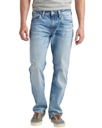 Silver Jeans Co. Allan Classic Fit Straight Leg Jeans In Indigo At Nordstrom