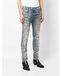 Amiri Amr Bleached Bandana Jeans