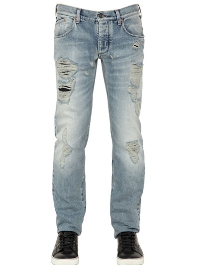 armani jeans distressed