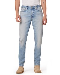 Hudson Jeans Axl Ripped Skinny Fit Jeans In Silence At Nordstrom