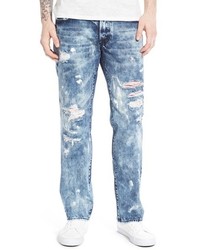 PRPS Barracuda Destroyed Straight Leg Jeans