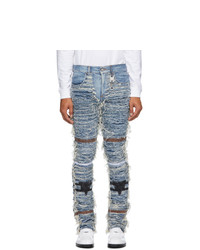 1017 Alyx 9Sm Blue Blackmeans Edition Six Pocket Jeans
