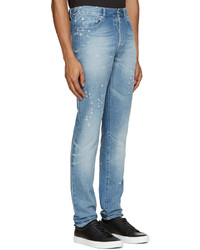 Givenchy Blue Distressed Jeans