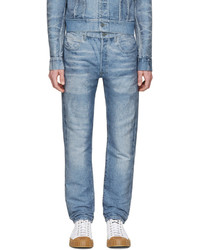 Calvin Klein Collection Blue Distressed Jeans