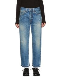 Chimala Blue Distressed Selvedge Jeans