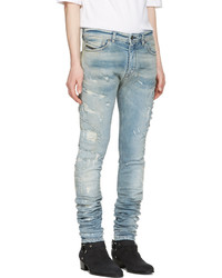 Diesel Black Gold Blue Distressed Sexy Jeans