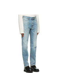 Gucci Blue Eco Bleached Organic Jeans