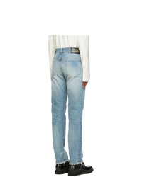 Gucci Blue Eco Bleached Organic Jeans