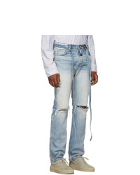 Fear Of God Blue Relaxed Jeans