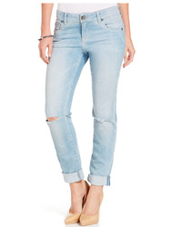 KUT from the Kloth Catherine Boyfriend Distressed Jeans Heal Wash