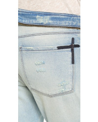 RtA Chaplin Jeans With Zipper Detail