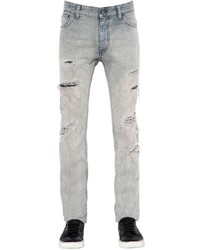 Love Moschino Distressed Cotton Denim Jeans