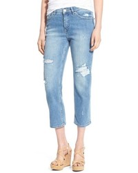Cheap Monday Distressed Crop Jeans