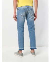 Ermanno Scervino Distressed Cropped Jeans
