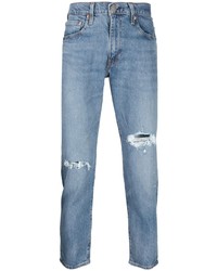 Levi's Distressed Cropped Jeans