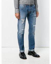 Ermanno Scervino Distressed Denim Jeans