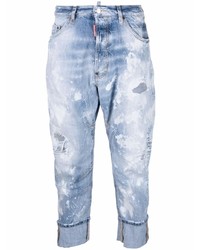 DSQUARED2 Distressed Finish Tapered Jeans