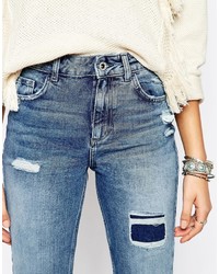 Pull&Bear Distressed Jeans