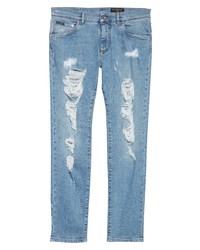 Dolce & Gabbana Distressed Jeans In Variante Abbinata At Nordstrom