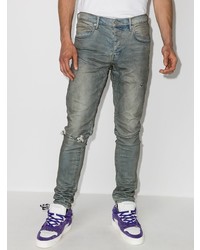 purple brand Distressed Look Mid Rise Jeans