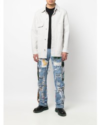 Who Decides War Distressed Patch Detail Jeans
