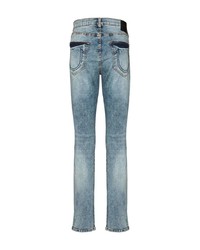 True Religion Distressed Ripped Slim Fit Jeans
