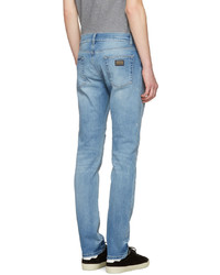 Dolce & Gabbana Dolce And Gabbana Blue Distressed Jeans
