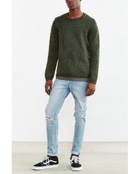 Cheap Monday Enigma Ripped Dropped Jean